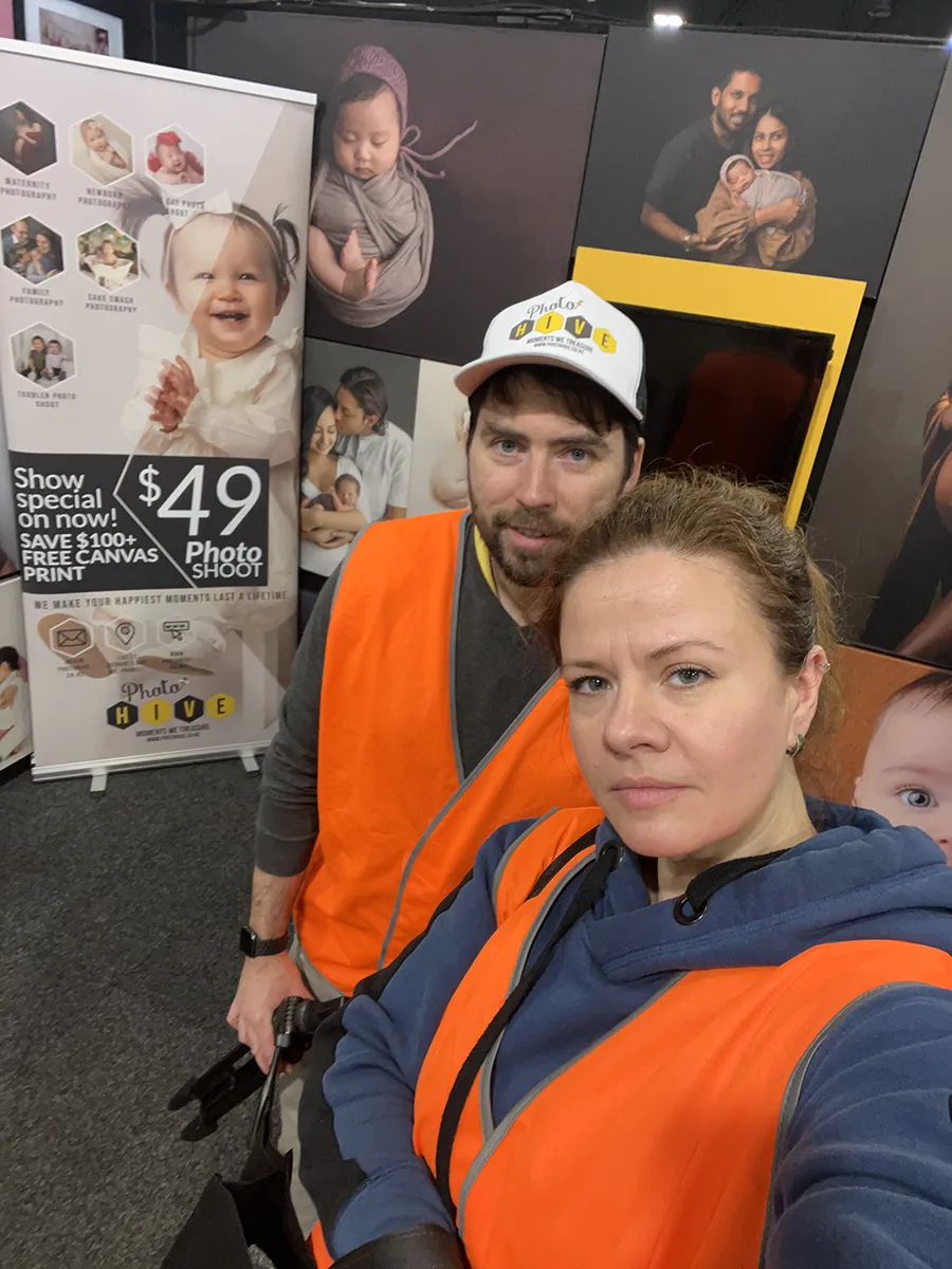 Studio life at Photo Hive in Auckland